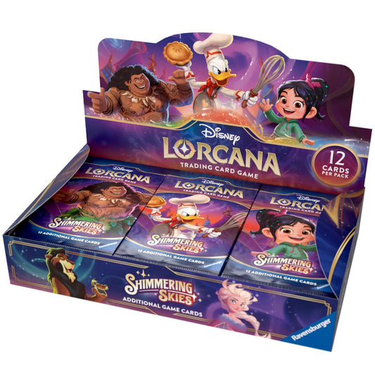 Disney Lorcana: Shimmering Skies: Sealed Booster Box (English)