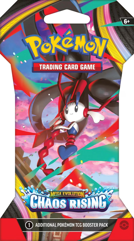 Pokemon: Mega Evolution: Chaos Rising: Sleeved Sealed Booster Pack (English)