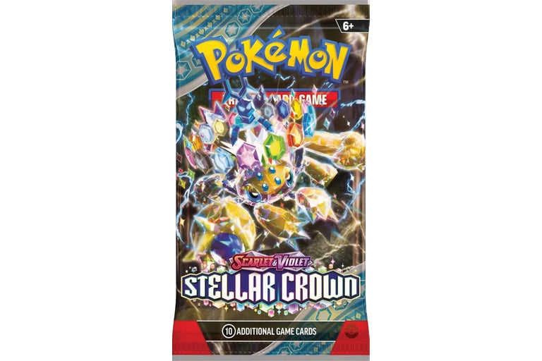 Pokemon: Scarlet & Violet: Stellar Crown: Sealed Booster Pack (English)