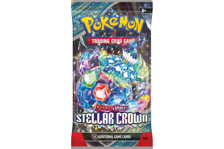 Pokemon: Scarlet & Violet: Stellar Crown: Sealed Booster Pack (English)