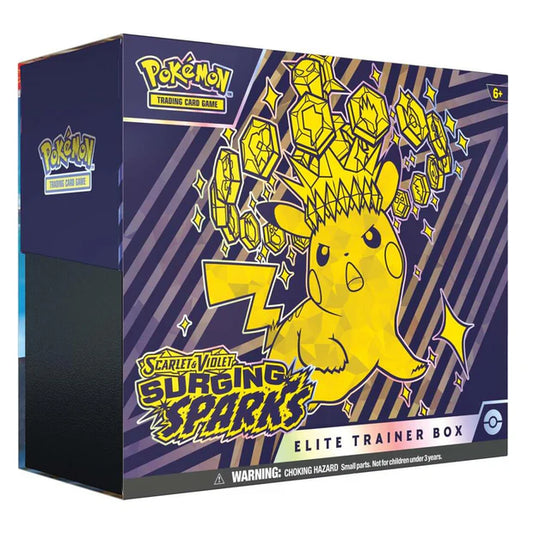Pokémon: Scarlet & Violet: Surging Sparks: Sealed Elite Trainer Box (English)
