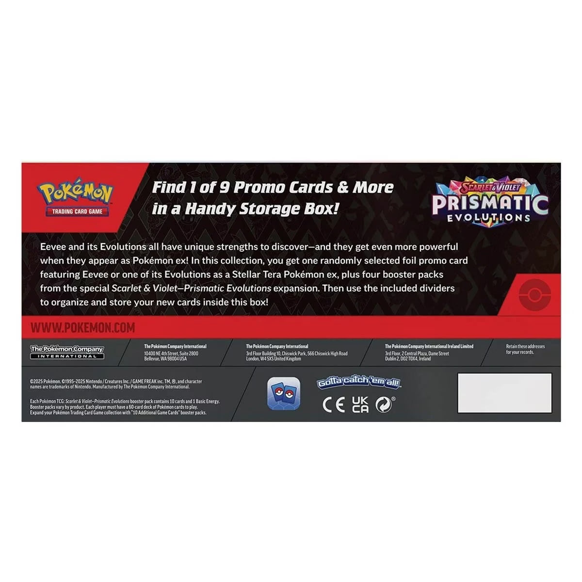 Pokemon: Scarlet & Violet: Prismatic Evolutions: Sealed Surprise Box (English)