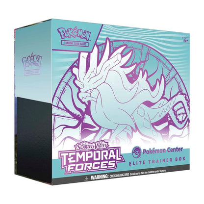 Pokemon: Scarlet & Violet: Temporal Forces: Sealed Elite Trainer Box (English)