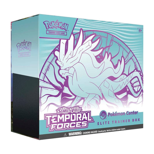 Pokemon: Scarlet & Violet: Temporal Forces: Sealed Elite Trainer Box (English)