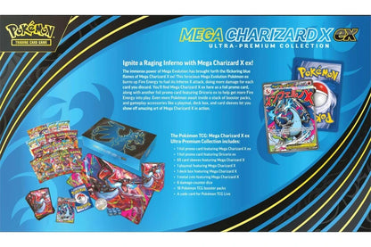 Pokémon: Scarlet & Violet: Mega Charizard X EX: Sealed Ultra Premium Collection (English)