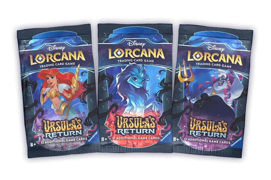 Disney Lorcana: Ursula's Return: Sealed Booster Pack Art Set (English)