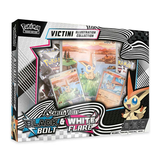 Pokémon: Scarlet & Violet: Black Bolt & White Flare: Sealed Victini Illustration Collection (English)