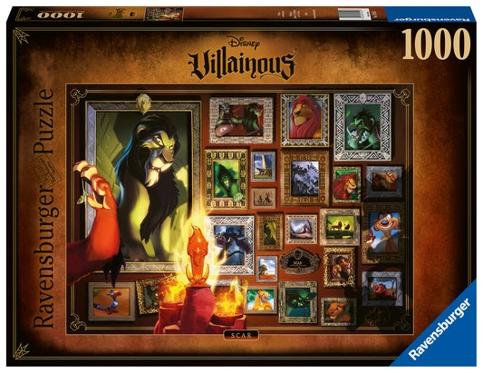 Ravensburger 1,000pc Puzzle: Disney Villainous: Scar