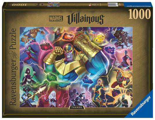 Ravensburger 1,000pc Puzzle: Marvel Villainous: Thanos