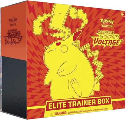 Pokemon: Sword & Shield: Vivid Voltage: Sealed Elite Trainer Box (English)