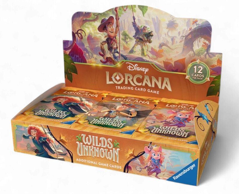 Disney Lorcana: Wilds Unknown: Sealed Booster Box (English)