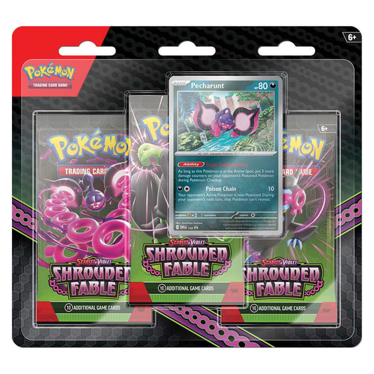 Pokemon: Scarlet & Violet: Shrouded Fable: Sealed 3 Booster Pack (English)